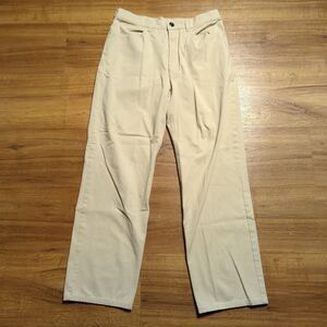 Bogner Chino Pants Womens  28x26 Khaki Stretch Classic Outdoor Casual Straight
